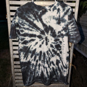 Black Spiral (Large) Unisex T-Shirt